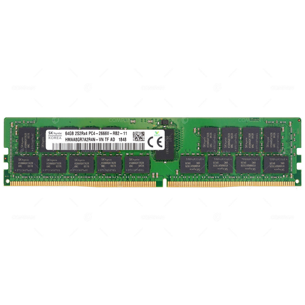 HMAA8GR7A2R4N-VN  HYNIX DDR4 64GB 2SRX4 PC4-21300 2666MHZ RDIMM CL19